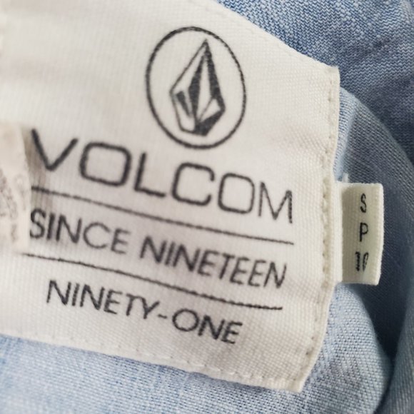 Volcom Denim Button Down, Small - Picture 7 of 8